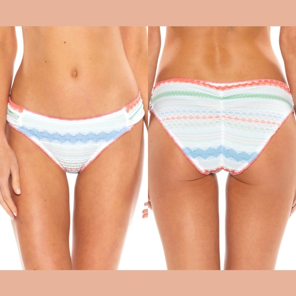 NEW! Becca Tab Side Hipster‎ Bikini Bottoms [ SZ Medium ] - Picture 1 of 12